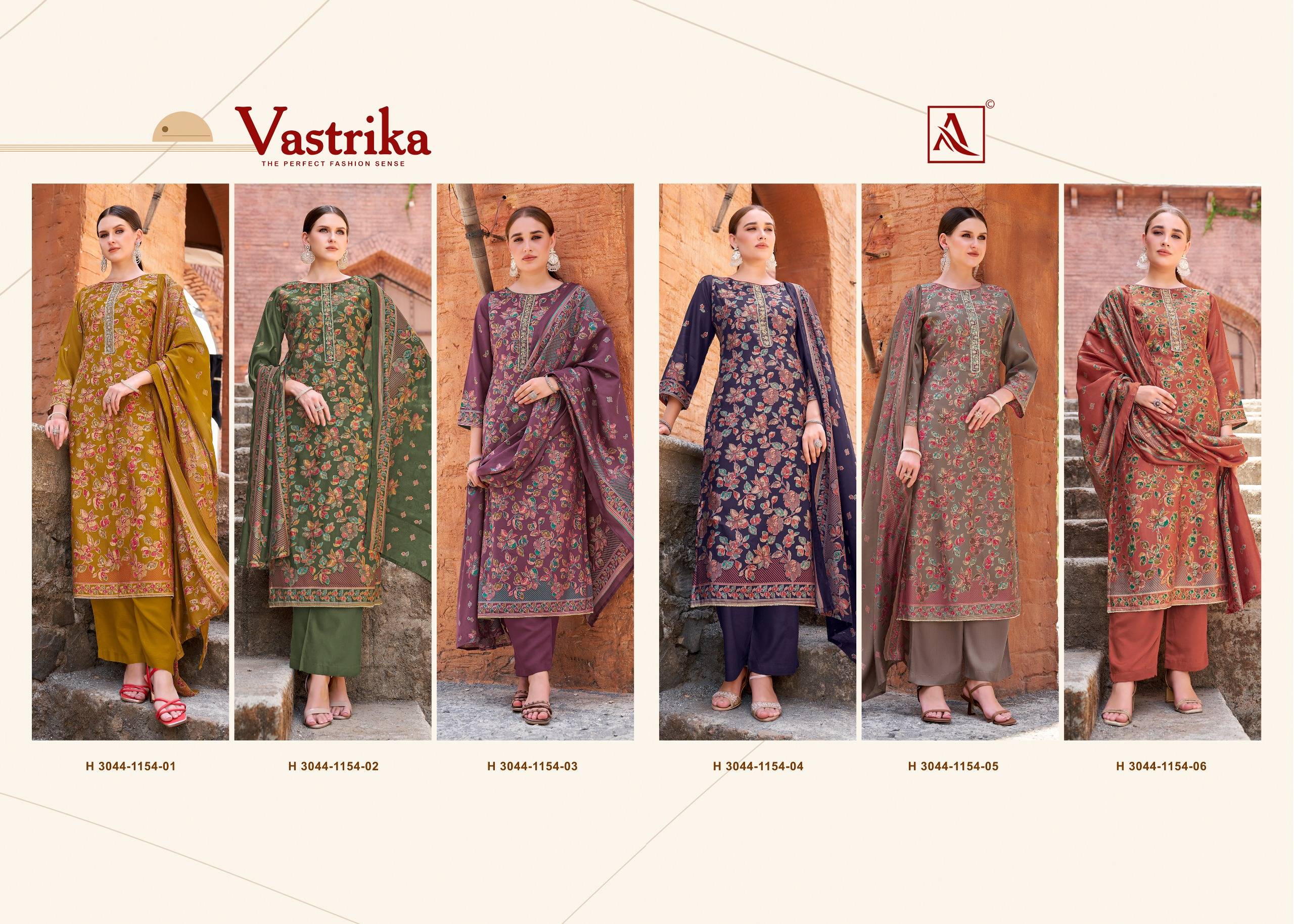 VASTRIKA By Alok Suit 01 To 06 Series Beautiful Festive Suits Stylish Fancy Colorful Ethnic Wear Viscose Mudaal Print Dresses At Wholesale Price